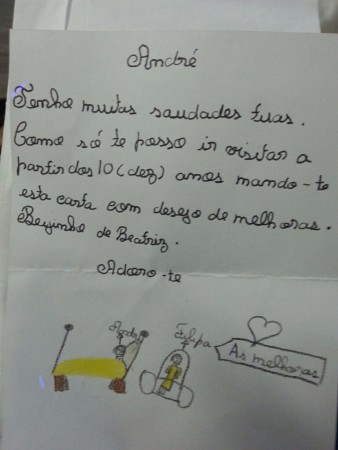 Carta da Beatriz